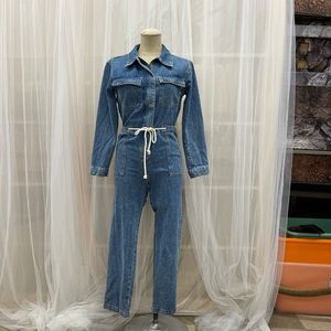 Abercrombie & Fitch Denim Jumpsuit